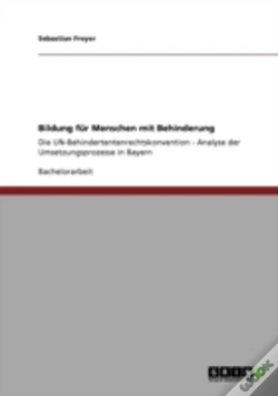 Capa do artigo Bildung Far Menschen Mit Behinderung