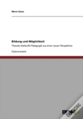 Bildung Und Maã‚Â¶Glichkeit