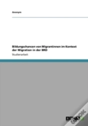 Capa do artigo Bildungschancen Von Migrantinnen Im Kontext Der Migration In Der  Brd