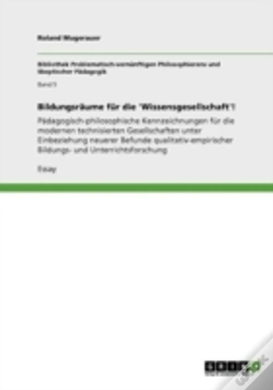 Capa do artigo Bildungsraã‚Â¤Ume Far Die 'Wissensgesellschaft'!