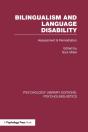 Bilingualism And Language Disability (Ple: Psycholinguistics) - Preview