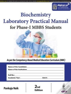 Capa do artigo Biochemistry Laboratory Practical Manual For Phase-I Mbbs Students