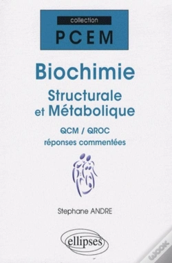 Capa do artigo Biochimie Structurale Et Métabolique ; Qcm/Qroc Réponses Commentées