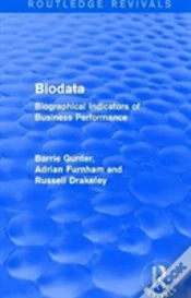 Capa do artigo Biodata (Routledge Revivals)