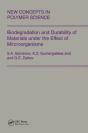 Biodegradation And Durability Of Materials Under The Effect Of Microorganisms - Preview