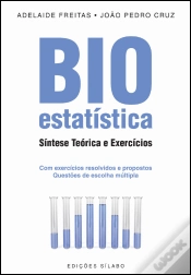 Capa do artigo Bioestatística – Síntese Teórica e Exercícios