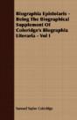 Biographia Epistolaris - Being The Biogr - Preview