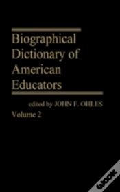 Capa do artigo Biographical Dictionary Of American Educators V2
