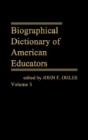 Biographical Dictionary Of American Educators V3 - Preview