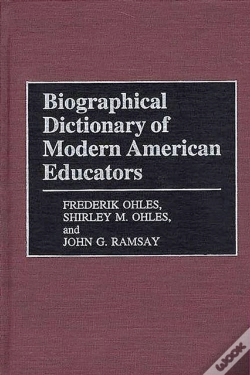 Capa do artigo Biographical Dictionary Of Modern American Educators