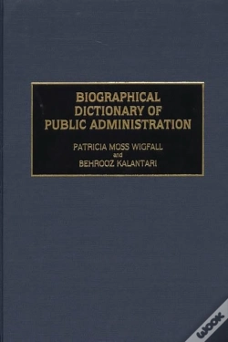 Capa do artigo Biographical Dictionary Of Public Administration