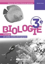 Capa do artigo Biologie 3e - Corrige Et Notes Methodologiques Sciences De Base Et Sciences Generales