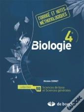 Biologie 4e - Sciences 3 Ou 5 Per./Sem - Corrige