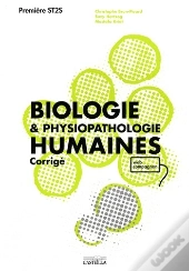 Biologie Et Physiopathologie Humaines ; Première St2s ; Corrigé