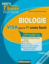 Biologie ; Visa Pour La L1 ; Santé