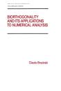 Biorthogonality And Its Applications To Numerical Analysis - Preview