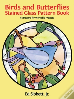 Capa do artigo Birds And Butterflies Stained Glass Pattern Book