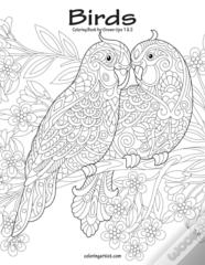 Birds Coloring Book For Grown-Ups 1 & 2