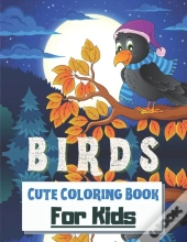 Birds Cute Coloring Book For Kids