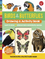 Birds & Butterflies Drawing & Activity Book - Preview