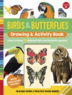 Capa do artigo Birds & Butterflies Drawing & Activity Book