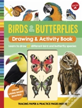 Birds & Butterflies Drawing & Activity Book