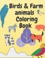 Birds & Farm Animals  Coloring Book - Preview