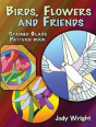 Birds, Flowers And Friends Stained Glass Pattern Book - Preview