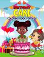 Birthday Cake Coloring Book For Kids - Preview