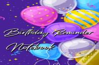 Birthday Reminder Notebook