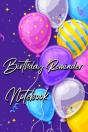 Birthday Reminder Notebook - Preview