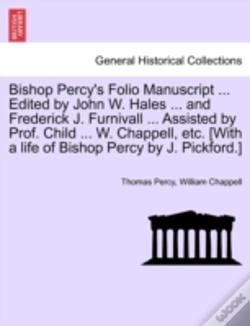 Capa do artigo Bishop Percy'S Folio Manuscript ... Edit