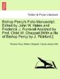 Bishop Percy'S Folio Manuscript. Edited - Preview