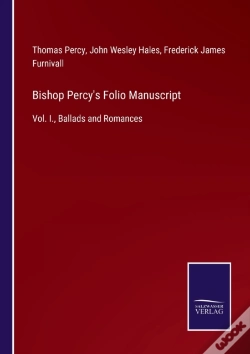 Capa do artigo Bishop Percy'S Folio Manuscript:Vol. I.,
