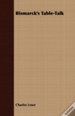 Capa do artigo Bismarck'S Table-Talk