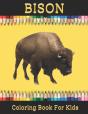 Bison Coloring Book For Kids - Preview