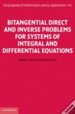 Capa do artigo Bitangential Direct And Inverse Problems For Systems Of Integral And Differential Equations