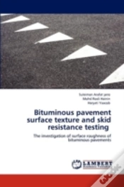 Capa do artigo Bituminous Pavement Surface Texture And Skid Resistance Testing