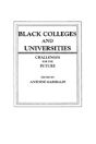 Black Colleges And Universities Challenges For The - Preview