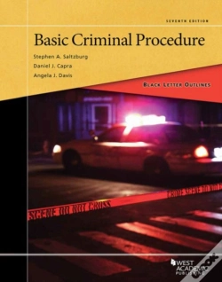 Capa do artigo Black Letter Outline On Basic Criminal Procedure