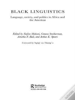 Capa do artigo Black Linguistics
