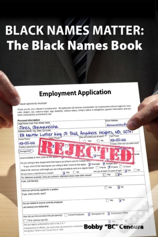 Black Names Matter: The Black Names Book