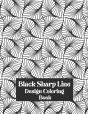 Black Sharp Line Design Coloring Book - Preview