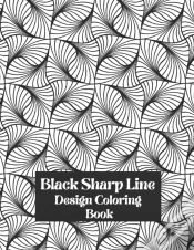 Capa do artigo Black Sharp Line Design Coloring Book