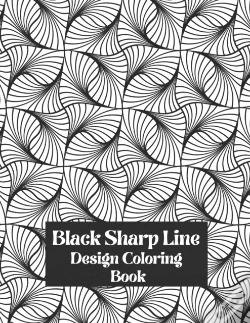 Capa do artigo Black Sharp Line Design Coloring Book
