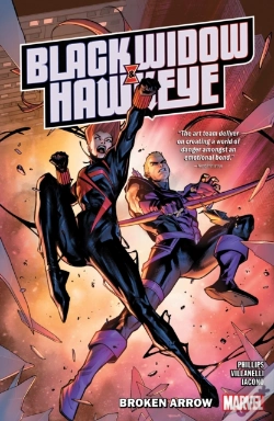 Capa do artigo Black Widow & Hawkeye: Broken Arrow