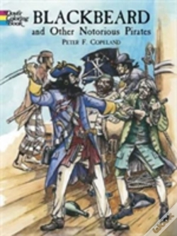 Capa do artigo Blackbeard And Other Notorious Pirates Coloring Book