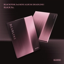 Capa do artigo BLACKPINK 3rd Mini Album [DEADLINE] BLACK Ver. - CD