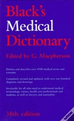 Capa do artigo Blacks Medical Dictionary 38