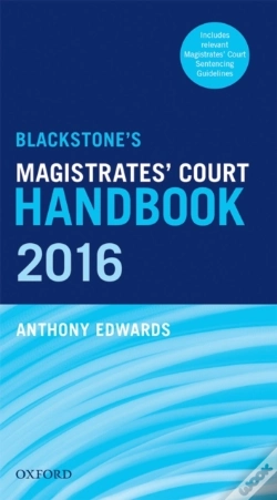 Capa do artigo Blackstone'S Magistrates' Court Handbook 2016